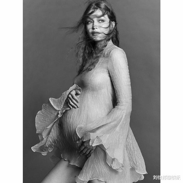 吉吉·哈迪德在朋友圈分享瞭自己懷孕時拍攝的照片-圖1