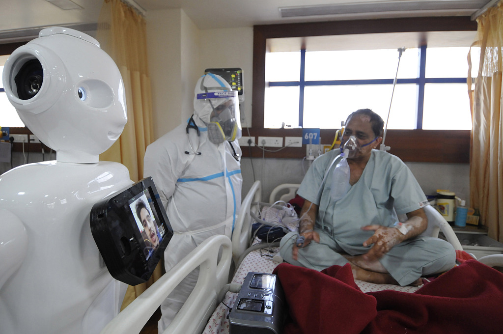 印度醫院雇傭機器人照顧新冠病人-圖1