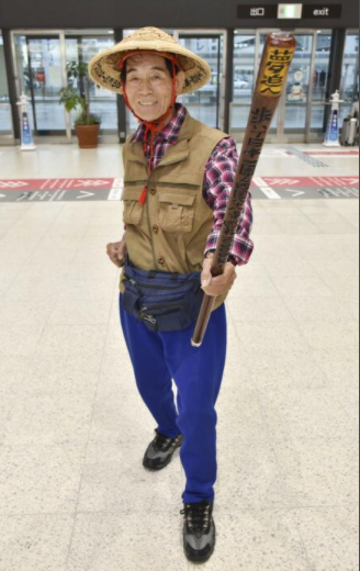 55歲男子立志步行繞日本一周 走到84歲終於實現夢想-圖1
