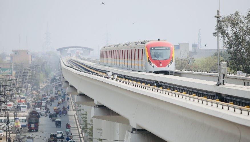 中企承建巴基斯坦首條城市軌道交通項目竣工交付-圖1