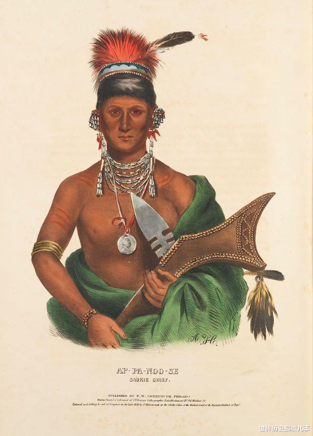 舊影拾記：19世紀，印第安人到華盛頓談判，美國畫傢給他們畫像-圖1