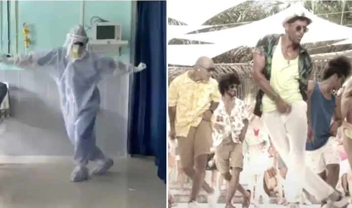印度醫生穿防護服跳舞鼓勵患者 網友：入錯行-圖1