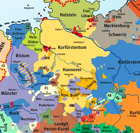 漢諾威：英王在歐洲大陸的領地如何被普魯士吞並-圖1