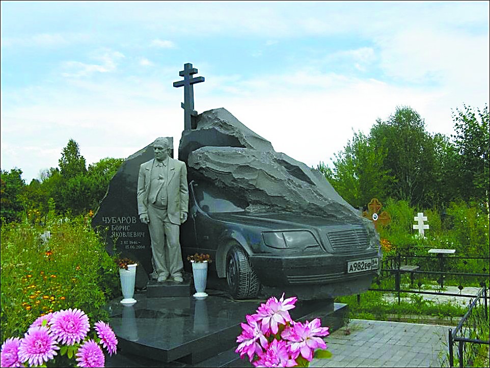 俄羅斯人在墓碑上“寫人物傳記”-圖1