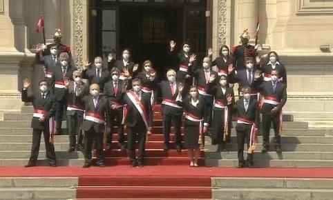 秘魯組建新內閣 18名新任部長宣誓就職-圖1