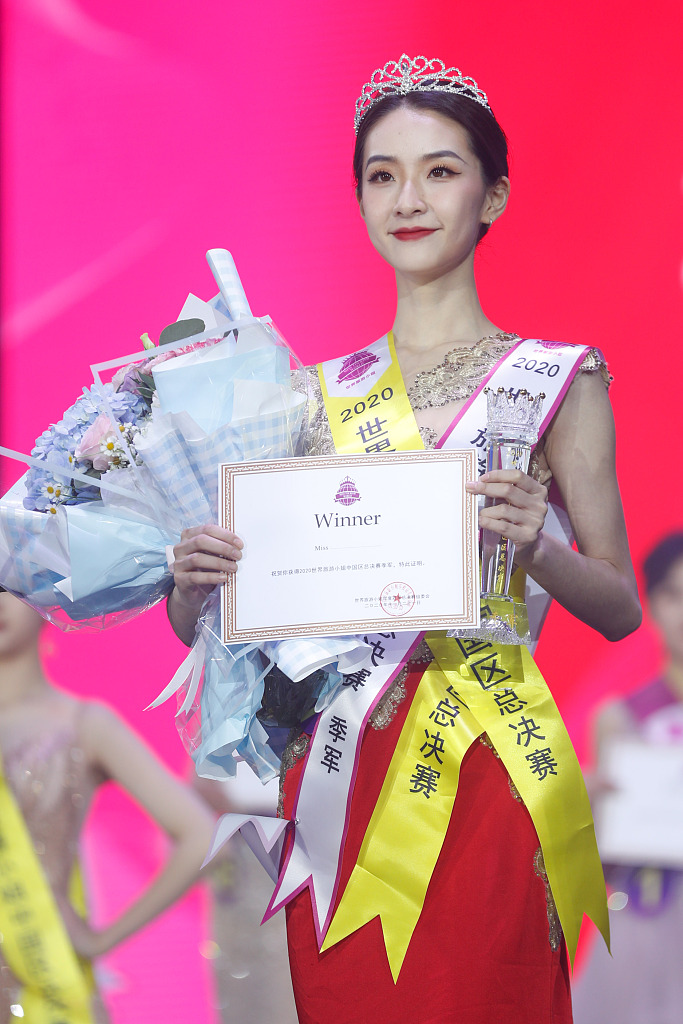 2020世界旅遊小姐中國總決賽，佳麗泳裝秀太亮眼，大長腿堪稱“視覺盛宴”-圖1