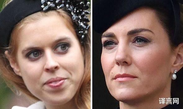 英媒報道：碧翠絲公主對凱特充滿嫉妒，未來王後名望提升卻遭妒忌-圖1