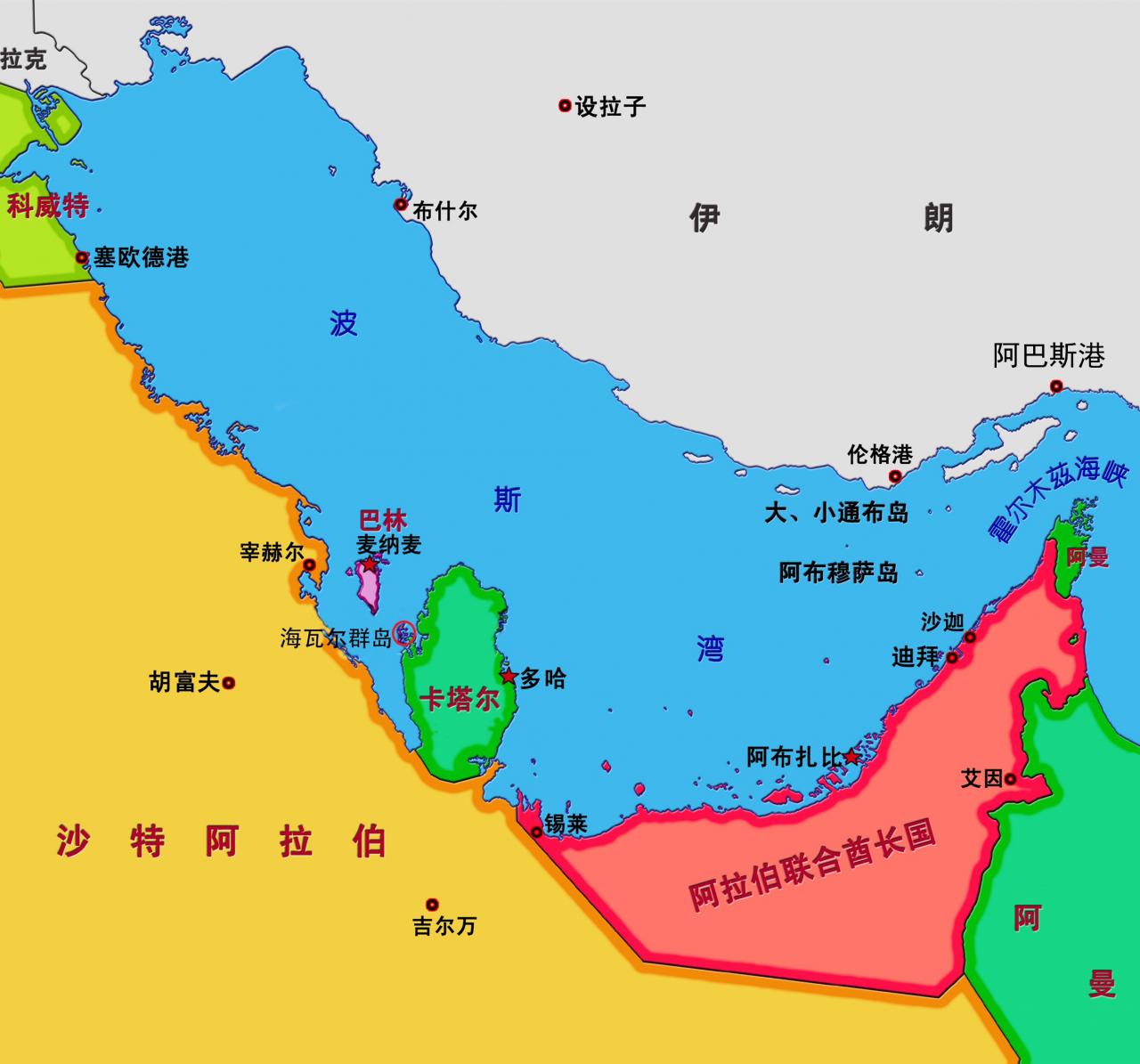 中東小國巴林，一半沙漠一半海，占據瞭卡塔爾傢門口的島嶼-圖1