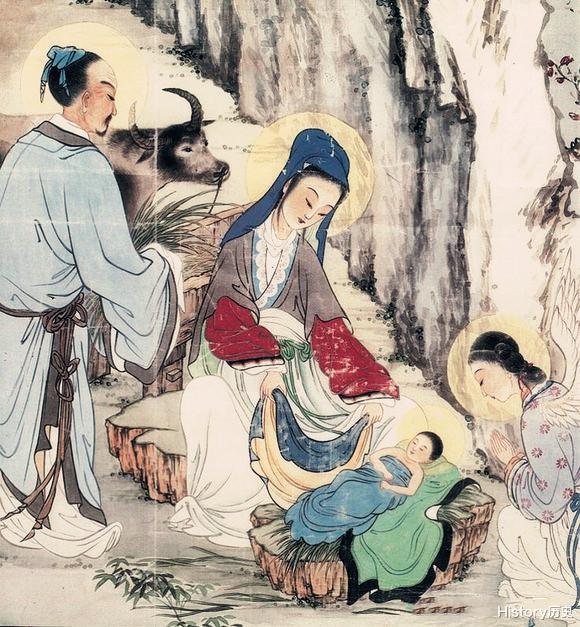 10幅韓版基督教畫像，畫中的人物都被他們換成瞭韓國人-圖1