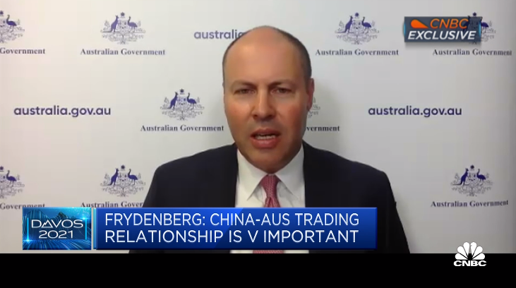 澳財長: 中澳貿易關系十分重要, 希望改善與華關系-圖1