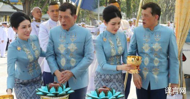 泰國詩妮娜36歲生日，國王穿情侶裝顯年輕10歲，將冊封貴妃為王後-圖1
