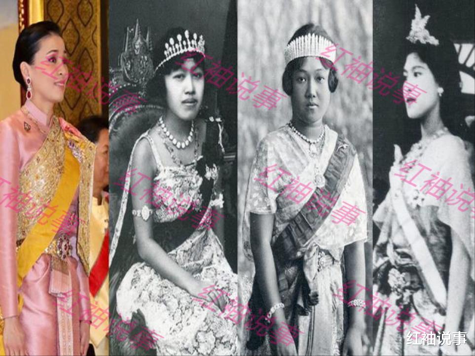 泰國歷代王後群像曝光！佩戴王冠成為傳統，唯獨區別對待蘇提達-圖1
