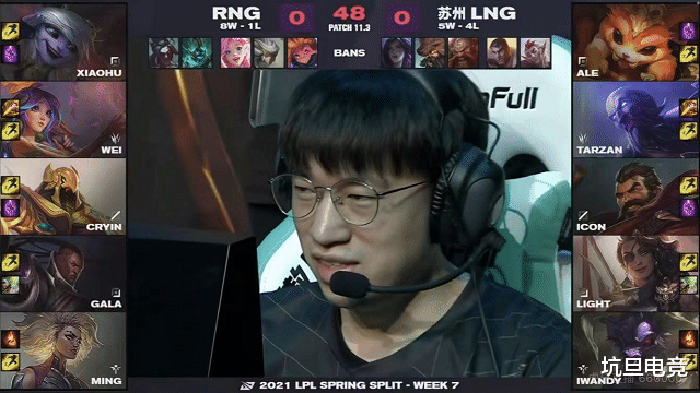 RNG三條男爵拿下LNG，Xiaohu再秀上單盧仙，成功保住百分之百勝率-圖1