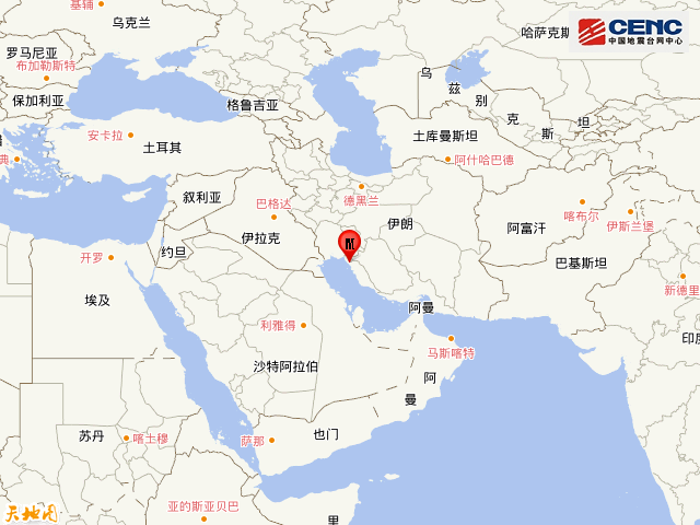 伊朗發生5.9級地震-圖1