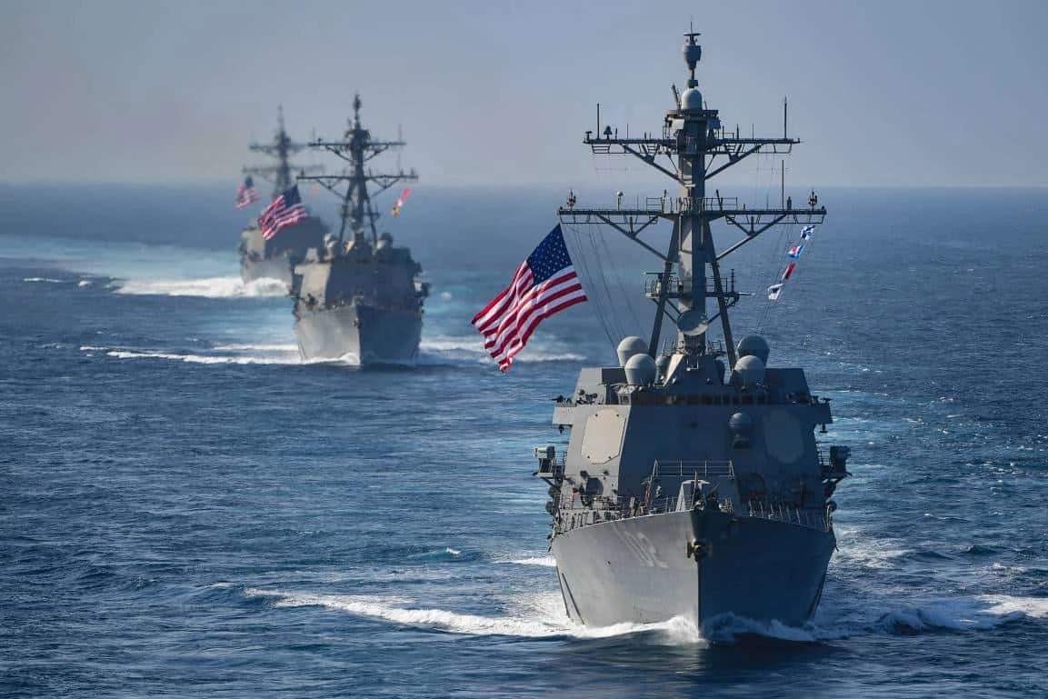 危險的信號！美國大批軍艦不斷湧入南海，中國周邊海上形勢緊張-圖1