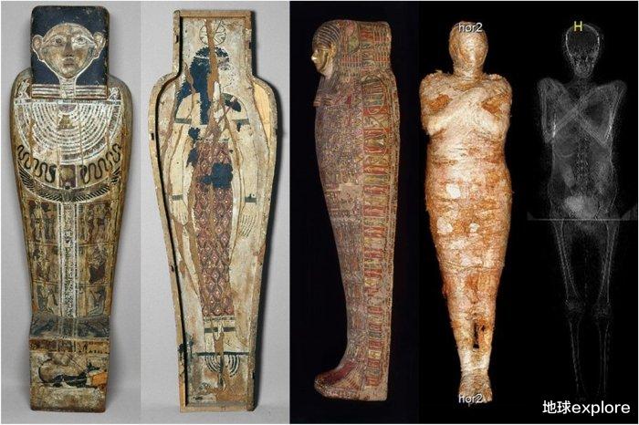 史無前例新發現：埃及媽媽帶著未出生的娃，悄悄述說瞭2000年前事-圖1