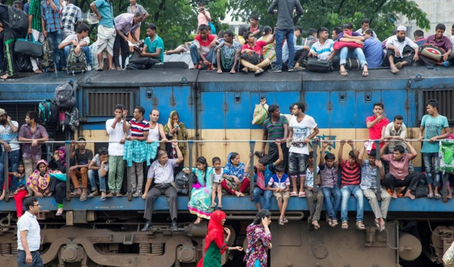 比印度還臟亂差，乘火車還賣掛票，帶你看孟加拉國-圖1