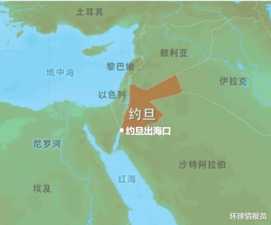 約旦：差點淪為內陸國，為何從沙特獲得瞭19公裡海岸線？-圖1
