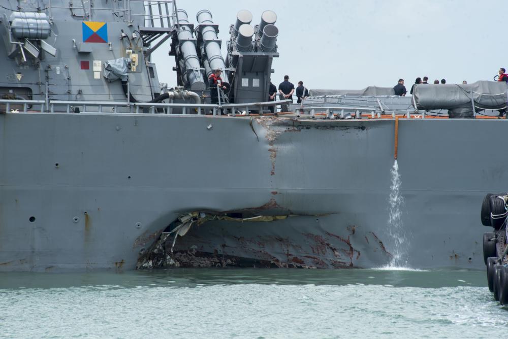 “20億一分都不能少”美日艦船在中國近海相撞，美國高價索賠-圖1