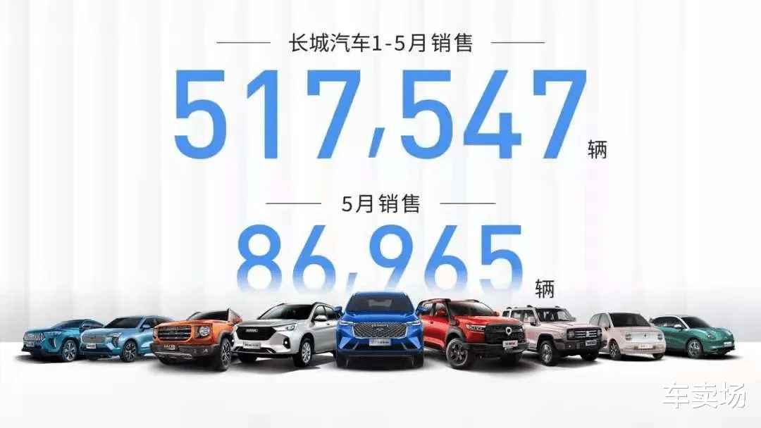 長城公佈5月銷量，長安汽車慌不慌-圖1