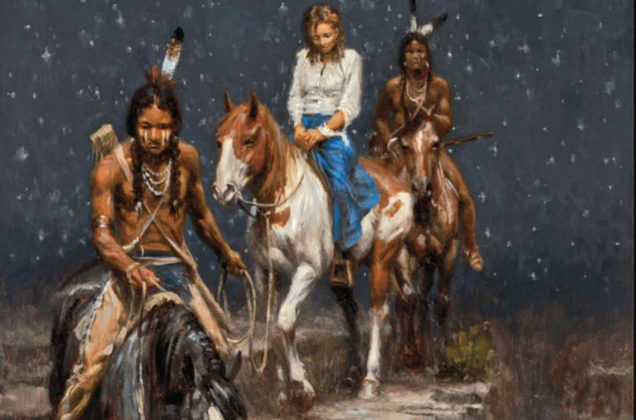 美洲印第安人是怎麼對待落入他們手中的白人美女？-圖1