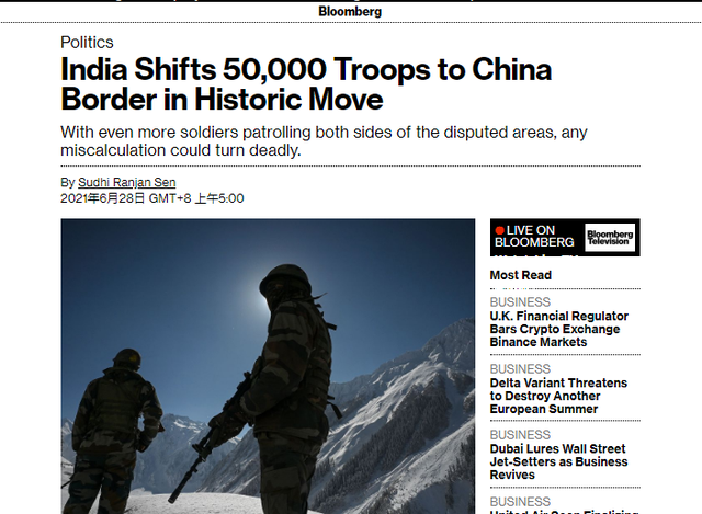 沒打疼？印再度邊境增兵5萬，又開始蠢蠢欲動，中國如何回擊？-圖1