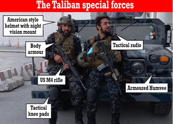 “塔利班特種部隊”被曝現身喀佈爾街頭,外媒:裝備太先進,認不出來瞭!-圖1